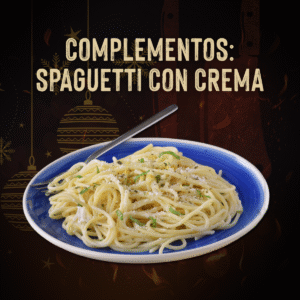Spaguetti con Crema